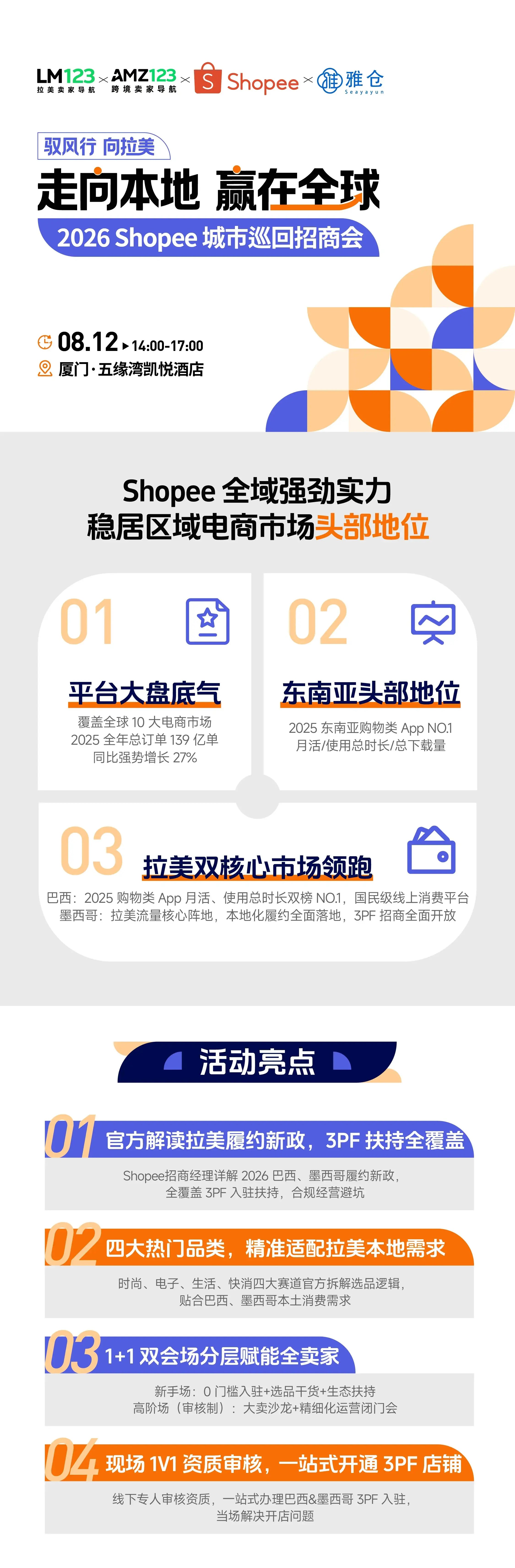 2026 Shopee城市巡回招商会·厦门站